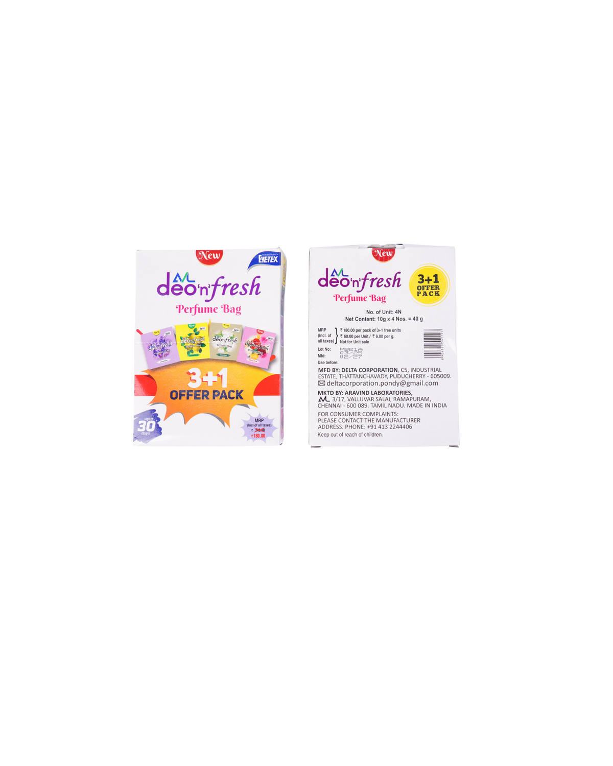 Adeshwar Perfume Bag Deo Fresh – Long-Lasting Fragrance & Odour Control. Perfume Bag Seller all over chennai wholesale and Retails shops