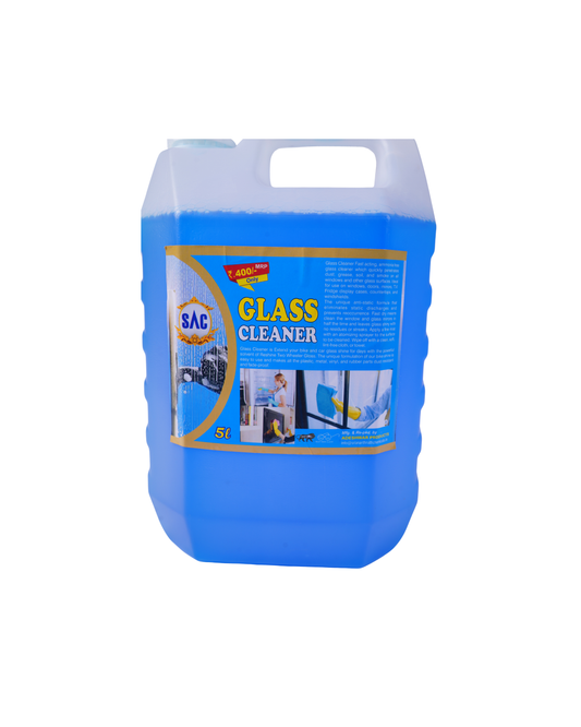 Sri Ananthnath Chemicals Mirror and Glass Cleaner for removing smudges and maintaining shine.