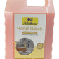 SAC Adeshwar Peach Pearls Hand Wash Liquid with a refreshing lemon fragrance for effective hand hygiene.