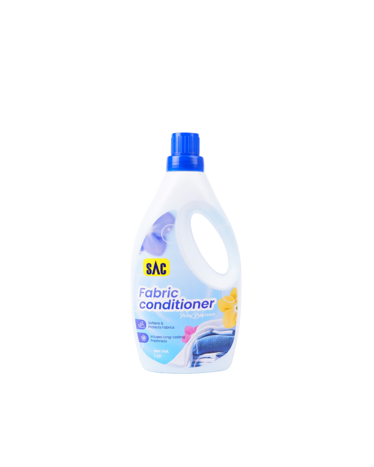 Lavender Fresh Liquid Fabric Conditioner that helps maintain soft fabrics and a refreshing aroma.