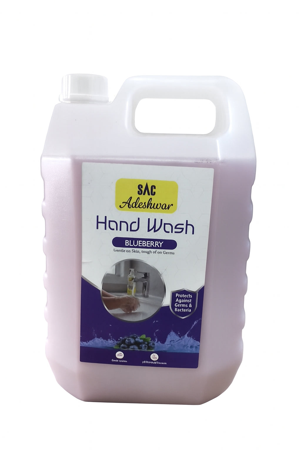 SAC Adeshwar Lavender Hand Wash Liquid for gentle cleansing and everyday hand hygiene.