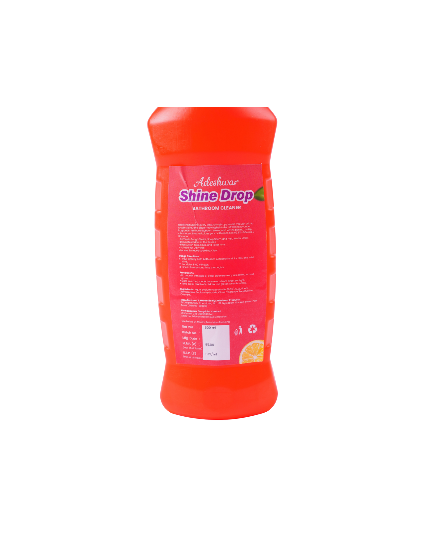Sri Ananthnath Chemicals Deep Clean Tile Solution for spotless and fresh-looking tile surfaces.