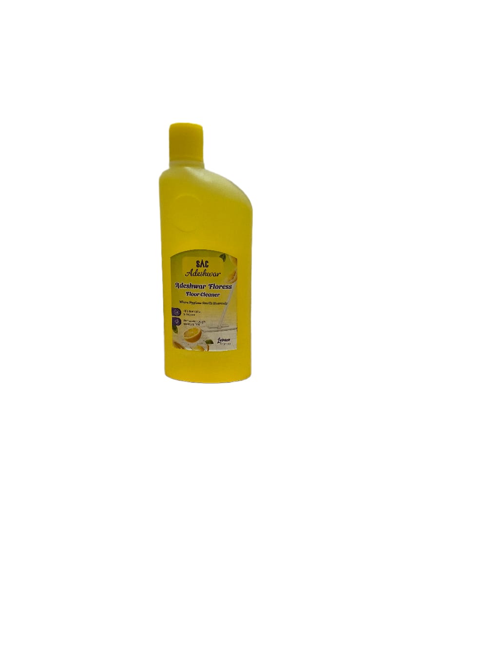 Sri Ananthnath Chemicals Lemon Floor Cleaner with fresh citrus fragrance for removing dirt and keeping floors clean.