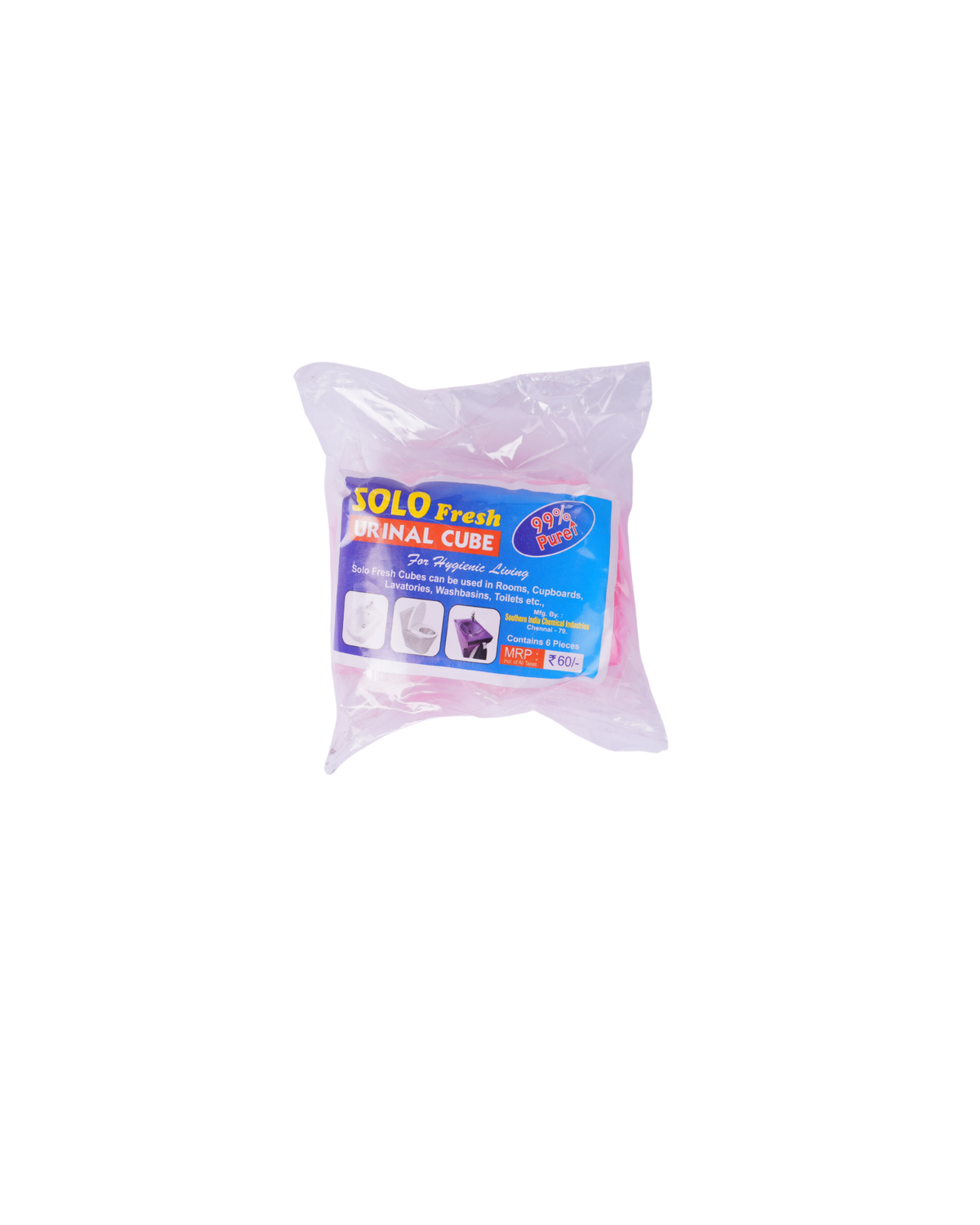 Sri Ananthnath Chemicals Toilet Sanitary Cube for maintaining fresh-smelling and clean toilets.