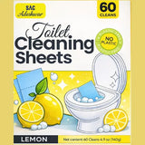 Toilet Cleaning Sheets – Lemon | 60 Cleans